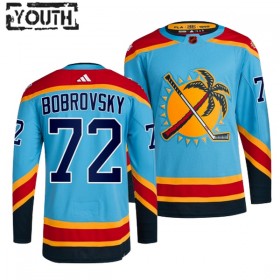 Lasten NHL Florida Panthers Pelipaita Sergei Bobrovsky 72 Reverse Retro 2.0 Adidas 2022-23 Sininen Authentic